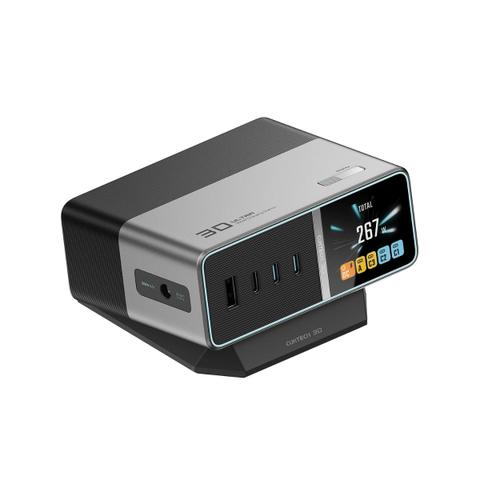 CUKTECH 30 Ultra 300W 5-in-1 Smart Screen DC Charging Station