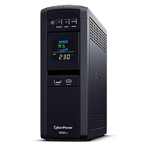 CyberPower CP1350EPFCLCD 1350VA / 810W Line Interactive Tower UPS