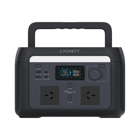 Cygnett 1000W Portable Power Station - 614.4Wh