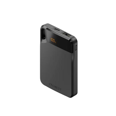 Cygnett ChargeUp Boost Gen 4 5000 mAh USB-C & USB-A Power Bank w/ Digital Display - Black