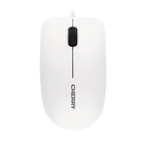 Cherry MC 1000 Wired Mouse for Office (White)