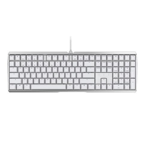 Cherry MX 3.0S NBL White Mechanical Gaming Keyboard - Cherry MX Red