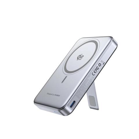 Choetech MagLeap 10000mAh Qi2.2 Certified 25W Magnetic Wireless Power Bank - Grey