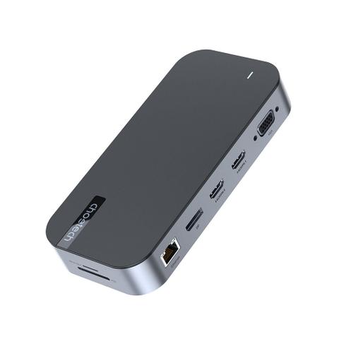 Choetech HUB-M52 15-in-1 Laptop USB-C Docking Station