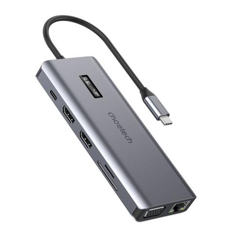 Choetech HUB-M26 12-in-1 USB-C Multiport Adapter