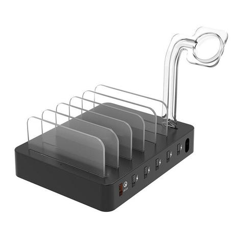 Choetech Q3008 6-Port Multiple Devices USB Desktop Charging Station