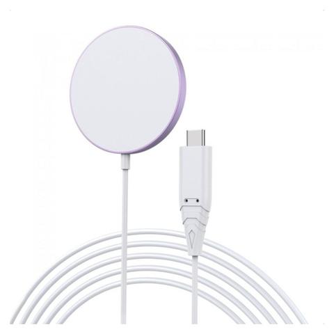 Choetech T518-PK Magnetic Wireless Charger for all Qi Cell Phone & iPhones 12/13/14/15 - Pink)