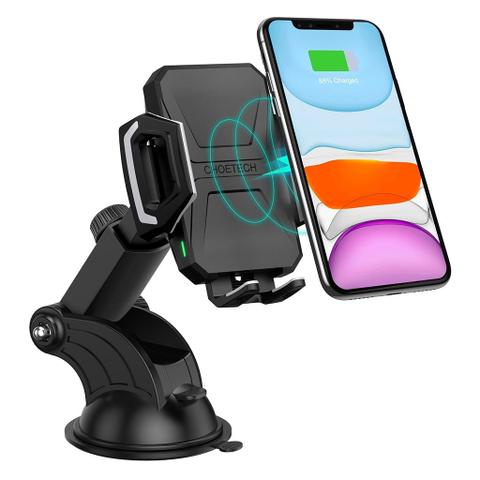 Choetech T521-F 15W Fast Wireless Charging Car Dock