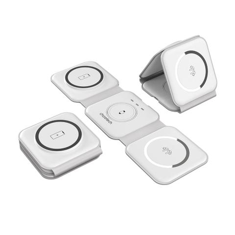 Choetech T588-F-WH 3-in-1 Foldable Fast Wireless Charger