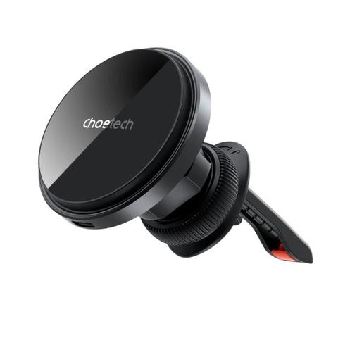 Choetech T205-F 15W Magnetic Car Charger Holder w/ LED Light - PC Housing