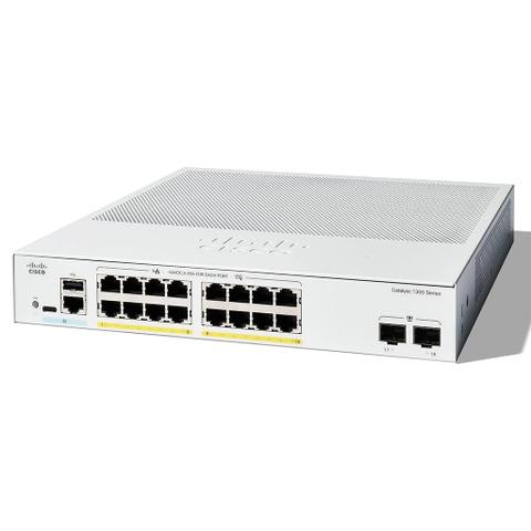 Cisco Catalyst C1300-16FP-2G Ethernet Switch with 2x 1G SFP