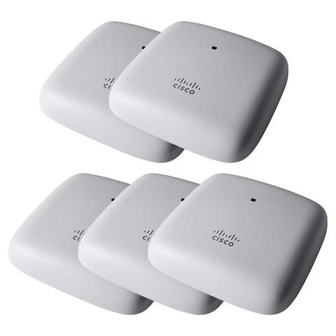 Cisco CBW140AC 802.11ac 2x2 Wave 2 Ceiling Mount Access Point - 5 Pack