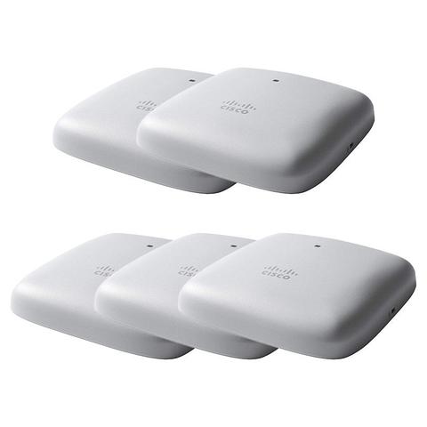 Cisco CBW240AC 802.11ac 4x4 Wave 2 Ceiling Mount Access Point - 5 Pack