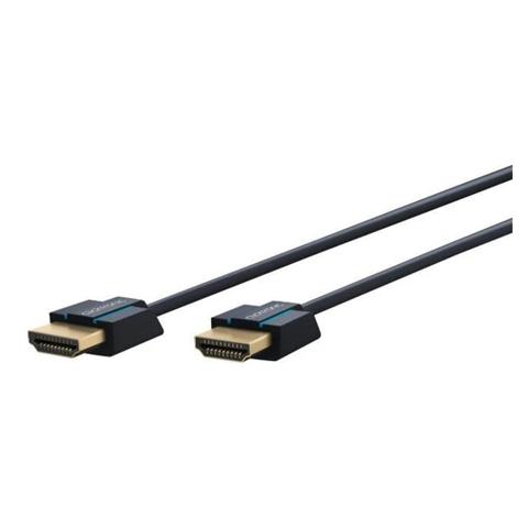 Clicktronic 1.5m HDMI to HDMI 2.0 M to M Slim Cable