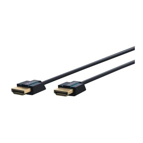 Clicktronic 1M 4K HDMI Cable 2.0 M to M Slim Cable