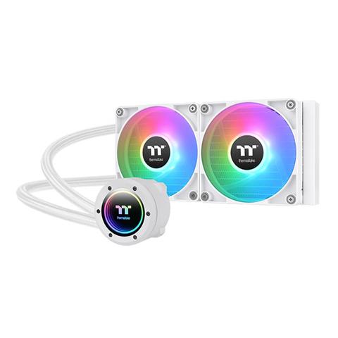 Thermaltake TH240 V2 ARGB Sync AIO Liquid CPU Cooler - Snow Edition