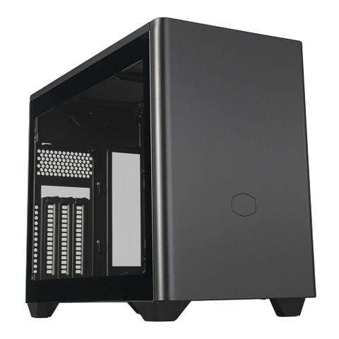 Cooler Master MasterBox NR200P V2 Tempered Glass & Mesh Mini-ITX Case - Black