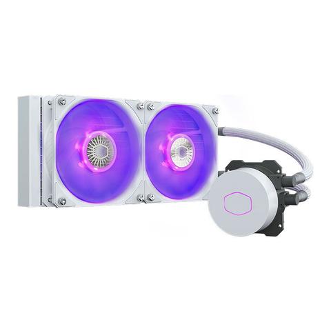 Refurbished - Cooler Master MasterLiquid ML240L RGB V2 AIO Liquid CPU Cooler - White