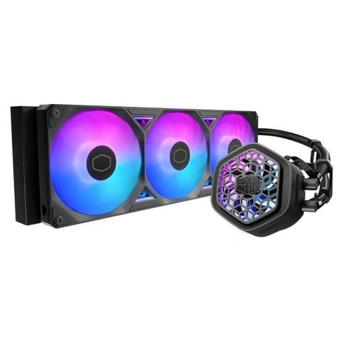 Cooler Master MasterLiquid Atmos II VRM FAN 360mm ARGB AIO Liquid CPU Cooler - Black