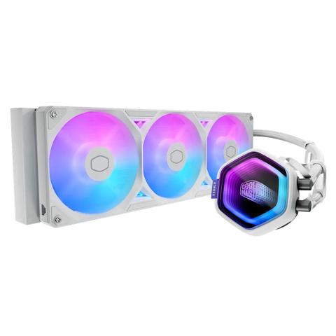 Cooler Master MasterLiquid Atmos II 360mm ARGB AIO Liquid CPU Cooler - White