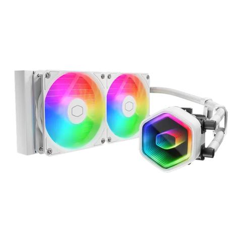 Cooler Master MasterLiquid II 240mm Core Liquid CPU Cooler - White