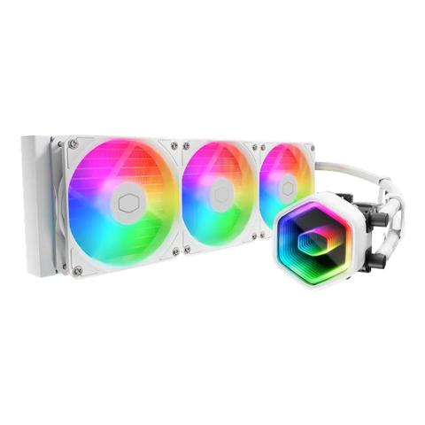 Cooler Master MasterLiquid II 360mm Core Liquid CPU Cooler - White