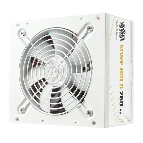 Cooler Master MWE V3 Series 850W 80+ Gold Non-Modular Power Supply - White