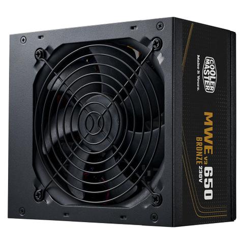Cooler Master MWE 650W 80+ Bronze ATX 3.1 Non-Modular Power Supply