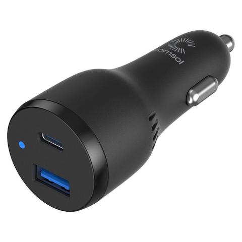 Comsol 65W Dual Port Laptop Car Charger + 1m Cable