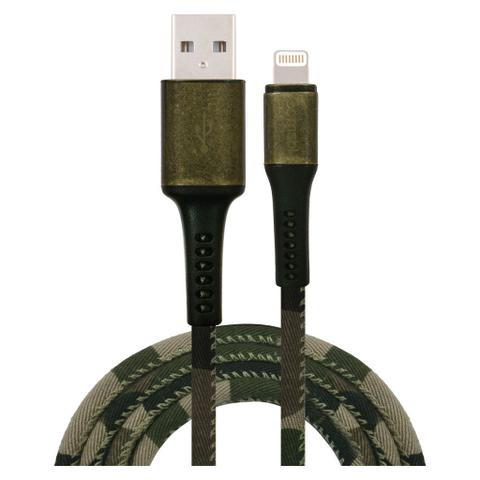 Comsol 1.2m Apple Lightning to USB Cable - Rugged Camouflage