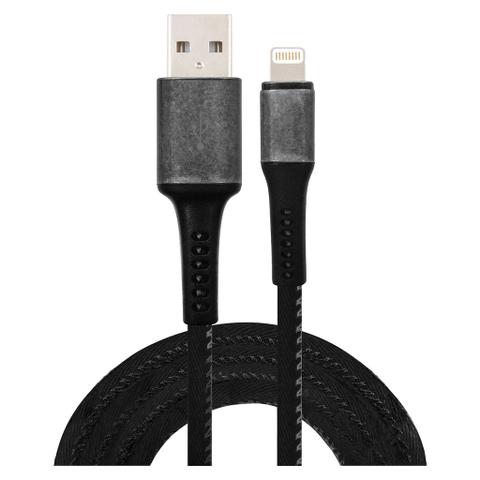 Comsol 1.2m Apple Lightning to USB Cable - Rugged Black