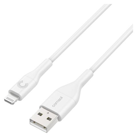 Comsol 1.2m GRS Certified USB-A to Lightning Cable - White