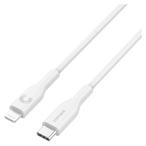 Comsol 1.2m GRS Certified USB-C to Lightning Cable - White