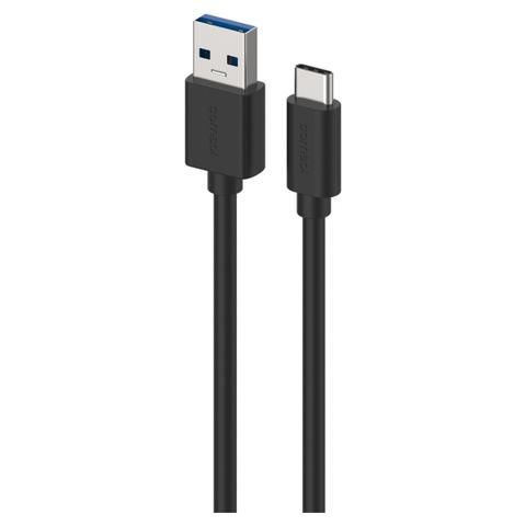 Comsol USB-A to USB-C Cable 1.2m - Black