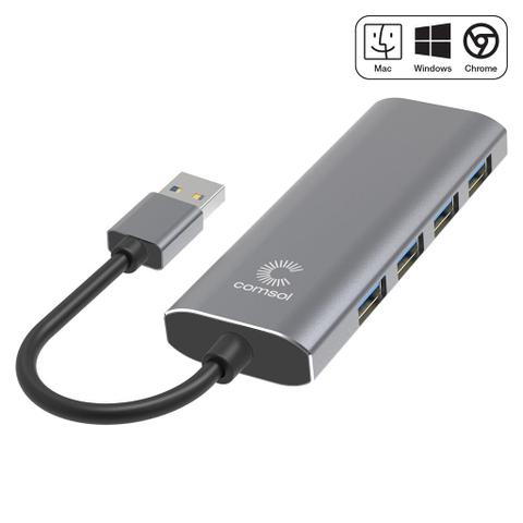 Comsol USB-A to 4 Port USB-A 3.0 Hub