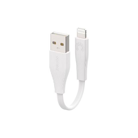 Comsol Apple Lightning Flat Cable 10cm - White