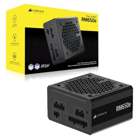 Corsair RMe Series 650W 80+ Gold Fully Modular Low-Noise ATX Power Supply