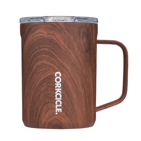 Corkcicle Mug 500ml - Walnut Wood