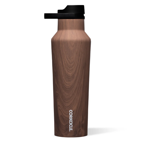 Corkcicle Sport Canteen 600ml - Walnut Wood