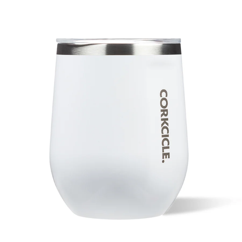 Corkcicle Stemless 340ml - Gloss White