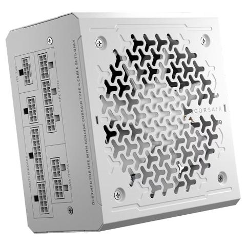 Corsair RMe Series 1000W 80+ Gold Fully Modular Low-Noise ATX Power Supply - White