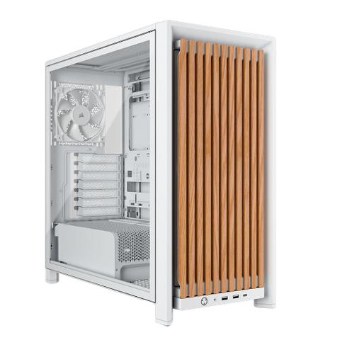 CORSAIR FRAME 4000D WOOD RS Mid-Tower Case - White & Oak