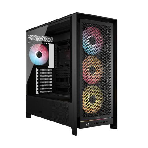 Corsair FRAME 5000D RS ARGB Modular Mid-Tower PC Case - Black