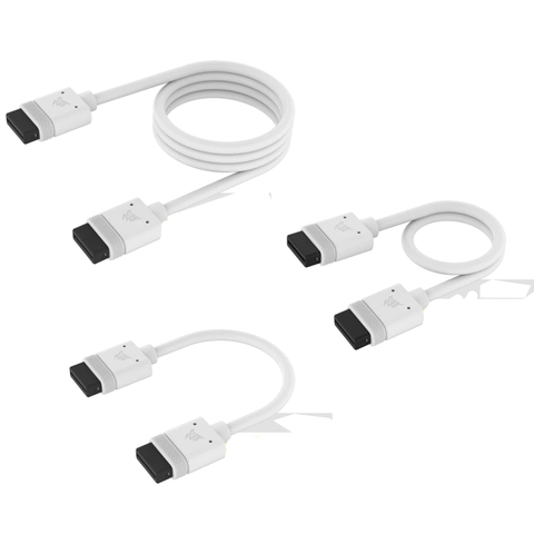 Corsair iCUE LINK Cable Kit with Straight Connectors - White