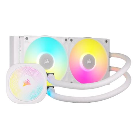 Corsair iCUE LINK TITAN RX RGB 240mm AIO Liquid CPU Cooler - White