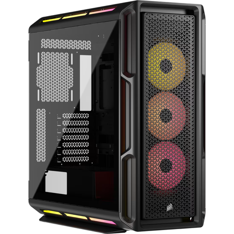 Corsair iCUE LINK 5000T LX RGB Tempered Glass Mid-Tower Case - Black
