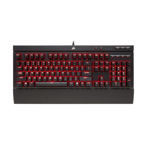 Corsair K68 Mechanical Gaming Keyboard - Red LED - Cherry MX Red