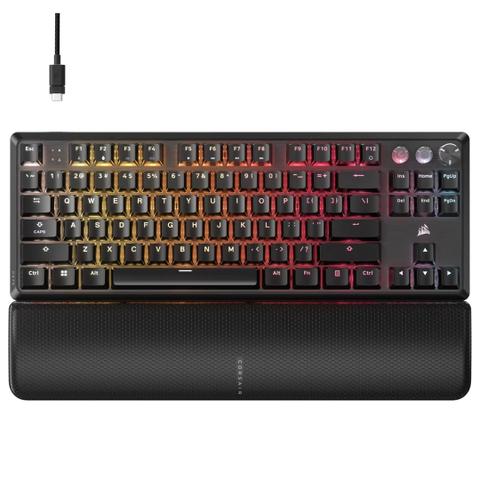 Corsair K70 Pro RGB TKL Hall Effect Rapid Trigger Gaming Keyboard