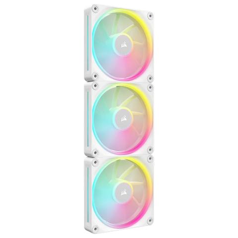 Corsair LX120 iCUE Link 120mm RGB PWM Case Fans White - 3 Pack