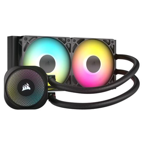 Corsair NAUTILUS RS ARGB 240mm AIO Liquid CPU Cooler - Black